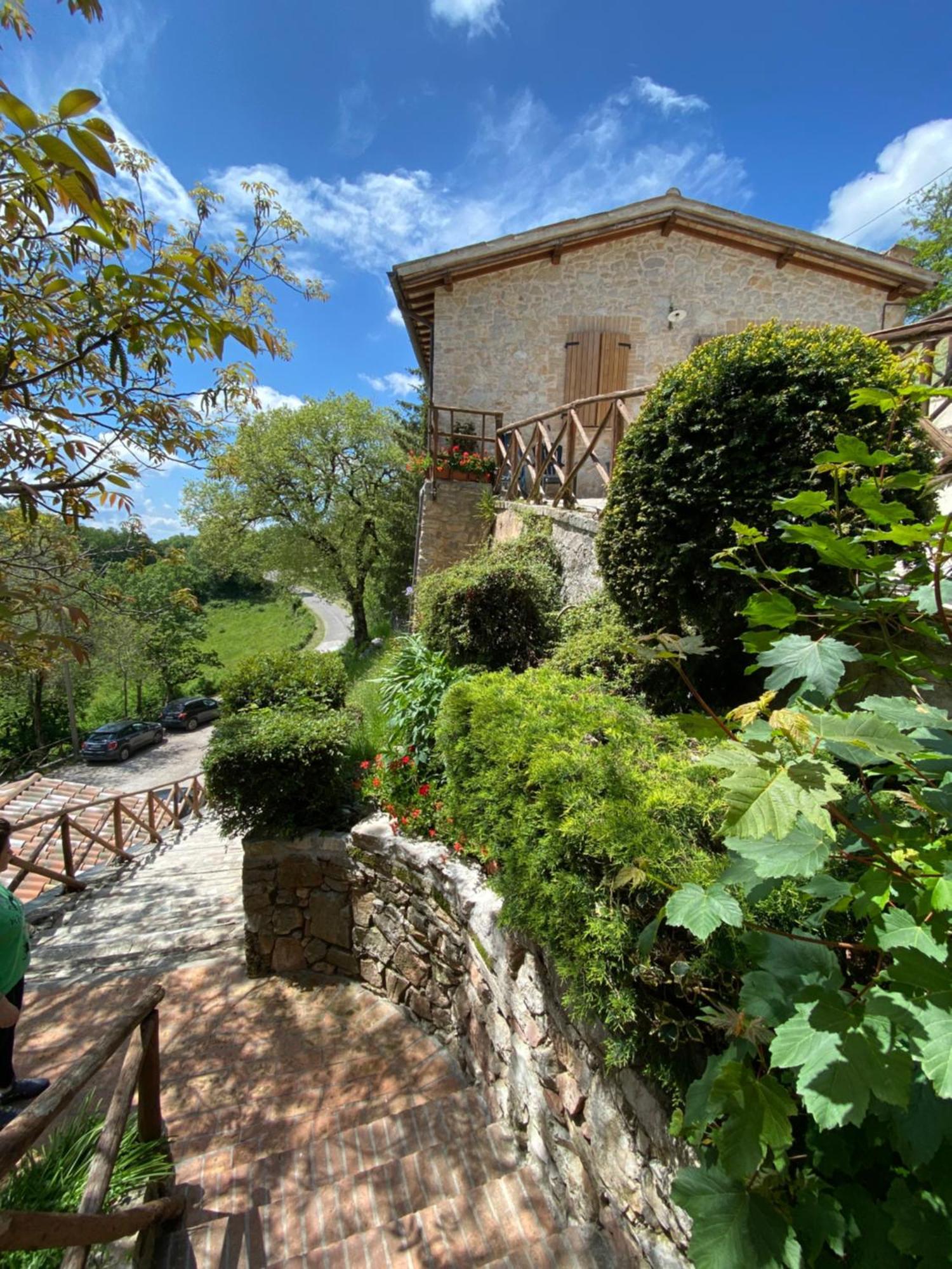 Agriturismo Pettino Campello sul Clitunno Esterno foto