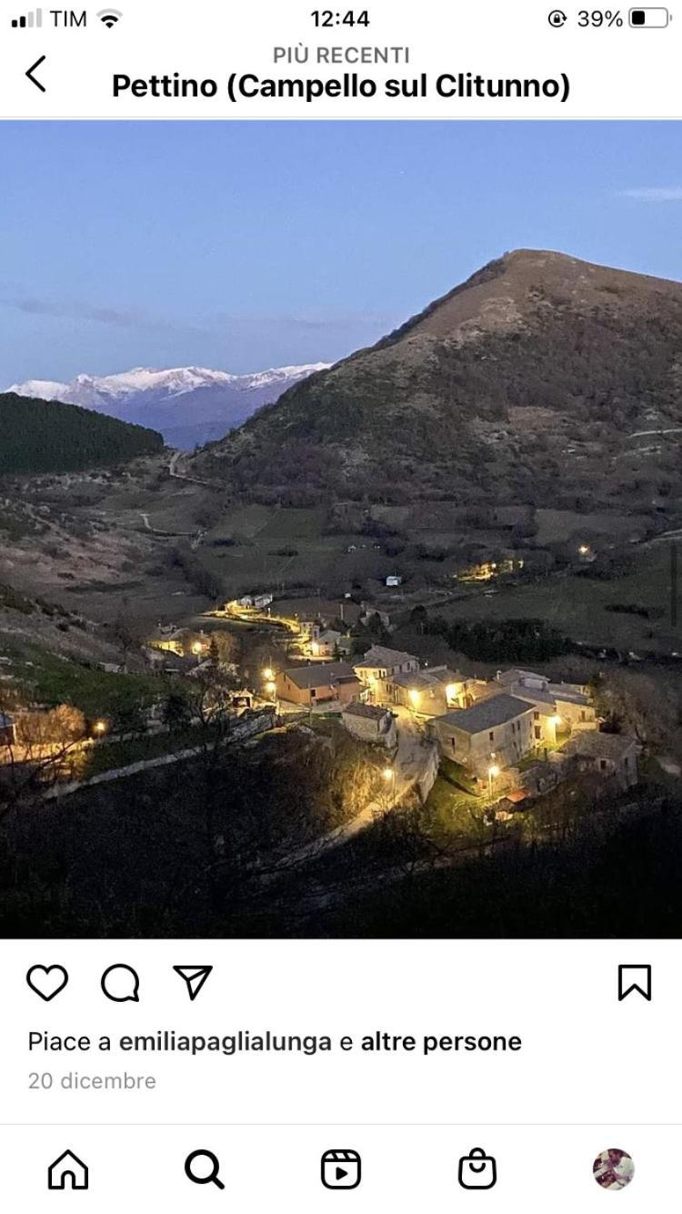 Agriturismo Pettino Campello sul Clitunno Esterno foto